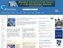 Tablet Screenshot of eubusiness.com