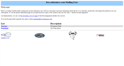 Desktop Screenshot of lists.eubusiness.com