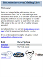 Mobile Screenshot of lists.eubusiness.com