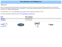 Tablet Screenshot of lists.eubusiness.com